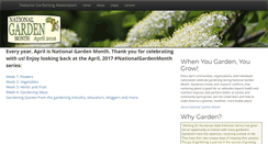 Desktop Screenshot of nationalgardenmonth.org